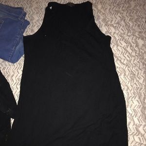 Forever21 plus size black fitted dress